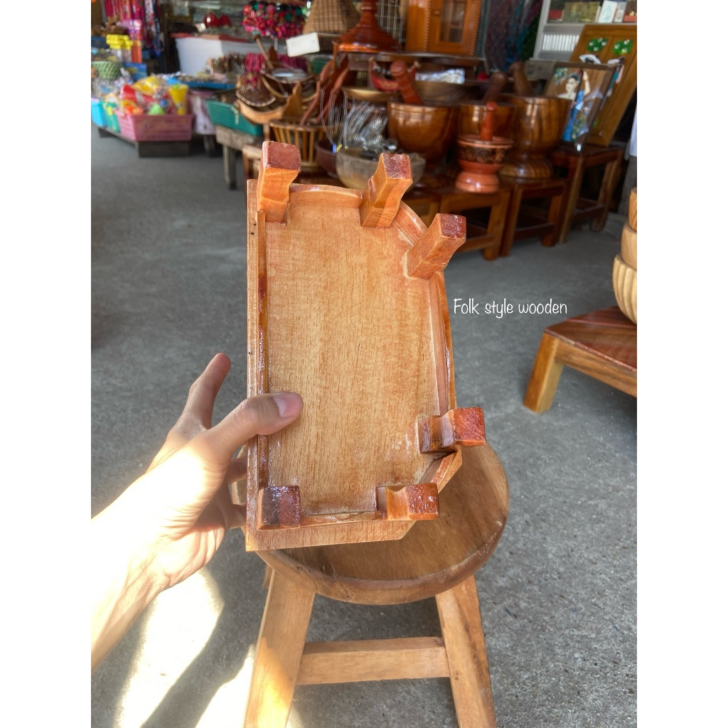 ชุดโต๊ะหมู่บูชาหมู่ 9  ตัวโต๊ะติดกับฐานโต๊ะพระ ฐานรองพระ - รูปที่ 2