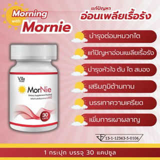 Mornie มอนี่ สารอาหารบำรุงต่อมหมวกไต adrenal support ลดอาการ…