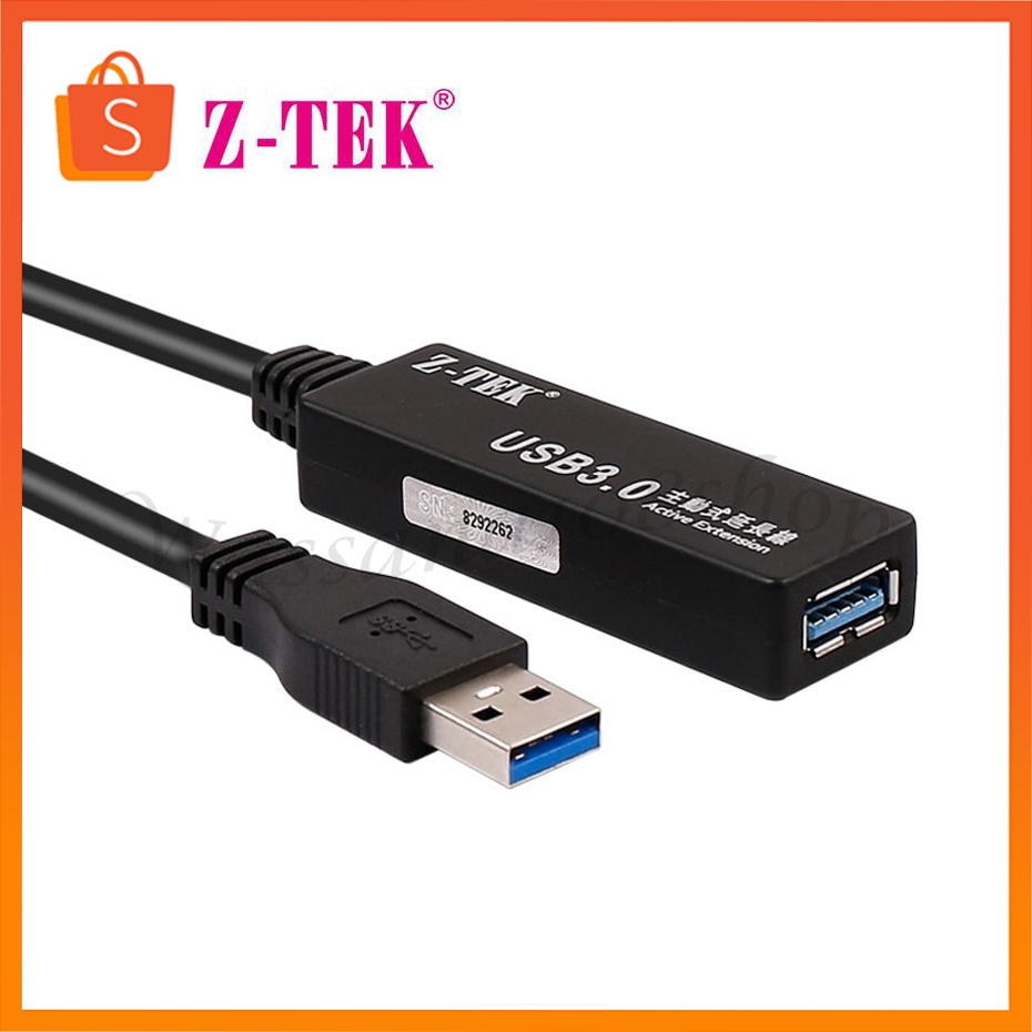 Z-TEK Usb 3.0 Active Extension Cable 5m,10m,15m,20m