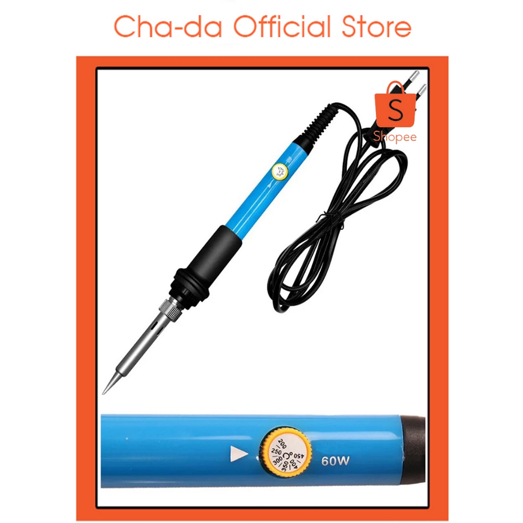 หัวแร้งบัดกรี หัวแร้ง 60W หัวแร้งไฟฟ้าปรับอุณหภูมิได้ หัวแร้งบัดกรี หัวแร้งไฟฟ้า หัวแร้ง หัวแร้งไฟฟ้า บัดกรี ตะกั่ว เครื