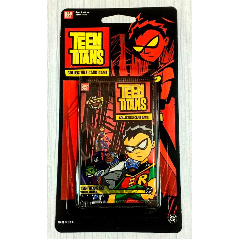 (Sealed Pack) ซองสุ่มการ์ด ดีซี ทีน ไททันส์ DC TEEN TITANS COLLECTIBLE CARDS GAME SERIES 1