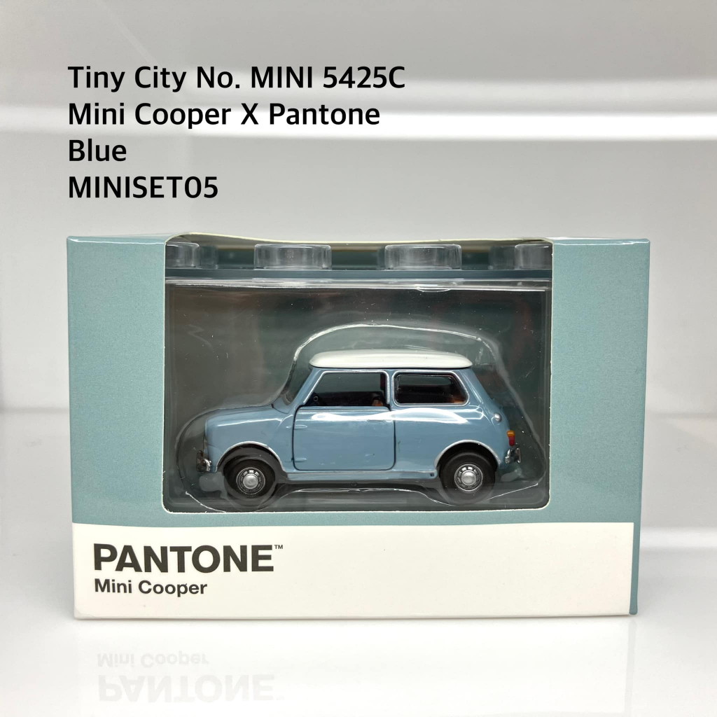 TINY CITY No. MINI5425C Mini Cooper X Pantone (Blue) MINISET05
