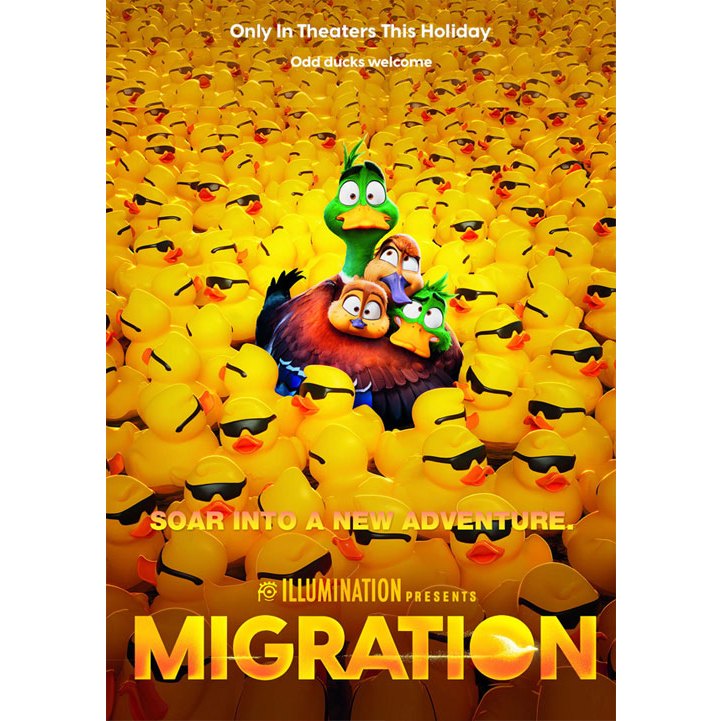 DVD เสียงไทยมาสเตอร์ หนังใหม่ ดีวีดี การ์ตูน Migration ครอบครัวเป็ดผจญภัย