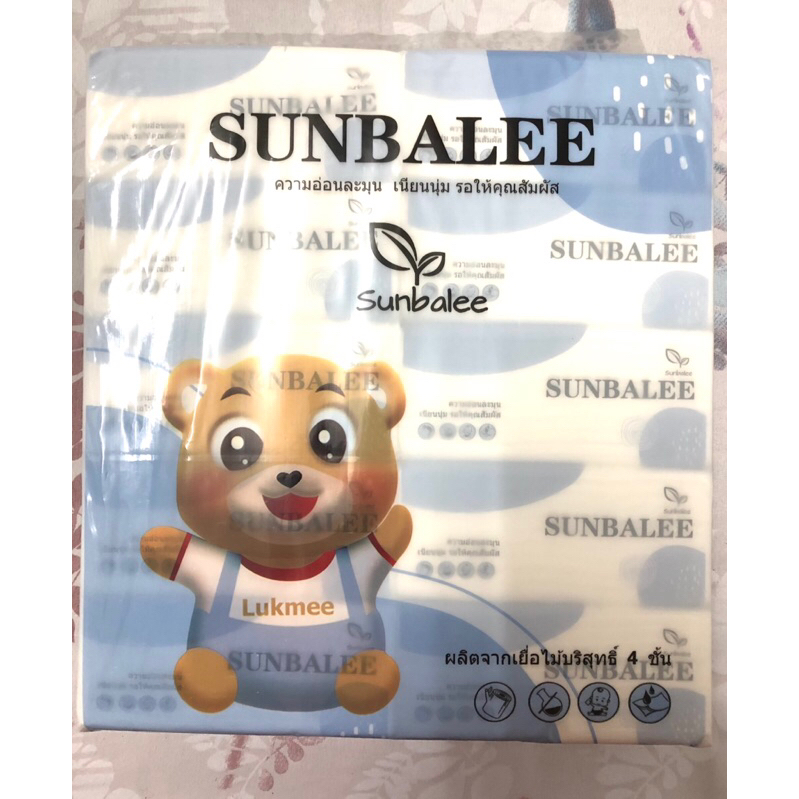 กระดาษทิชชู่ หมีขาว BIG K (sunbalee)
