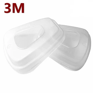 3M 501 ฝาครอบ (2 ชิ้น) แผ่นกรองอนุภาค ของแท้ ฝาครอบตลับกรอง