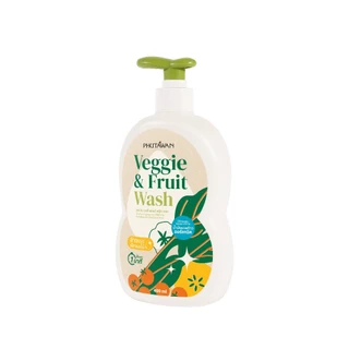 ภูตะวัน VEGGIE & FRUIT WASH เวจจี้ แอนด์ ฟรุ๊ต วอช ผลิตภัณฑ์ทำความสะอาด ใช้สำหรับล้างผักและผลไม้
