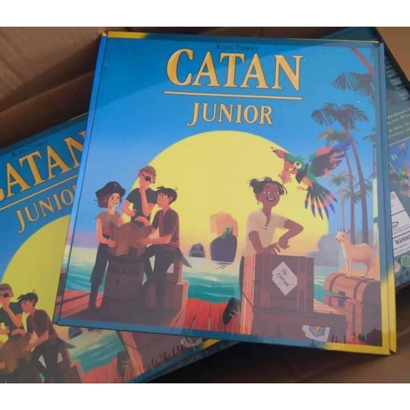 Catan Junior🧠พัฒนาสมอง ฝึกการวางแผนดีเยี่ยม (เหมาะสำหรับหนูๆ ตั้งแต่ 6 ขวบขึ้นไป)
