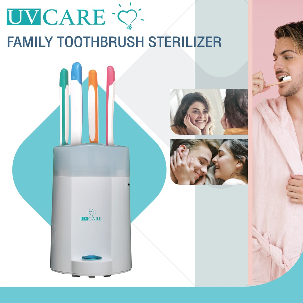 UV Care Family Toothbrush Sterilizer/อุปกรณ์ฆ่าเชื้อโรคสำหรับแปรงสีฟัน