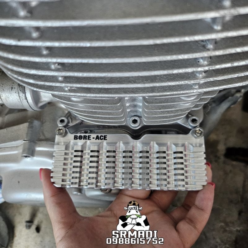 SR400 ฟินข้างเครื่อง ตรงรุ่นSR พร้อมน็อต