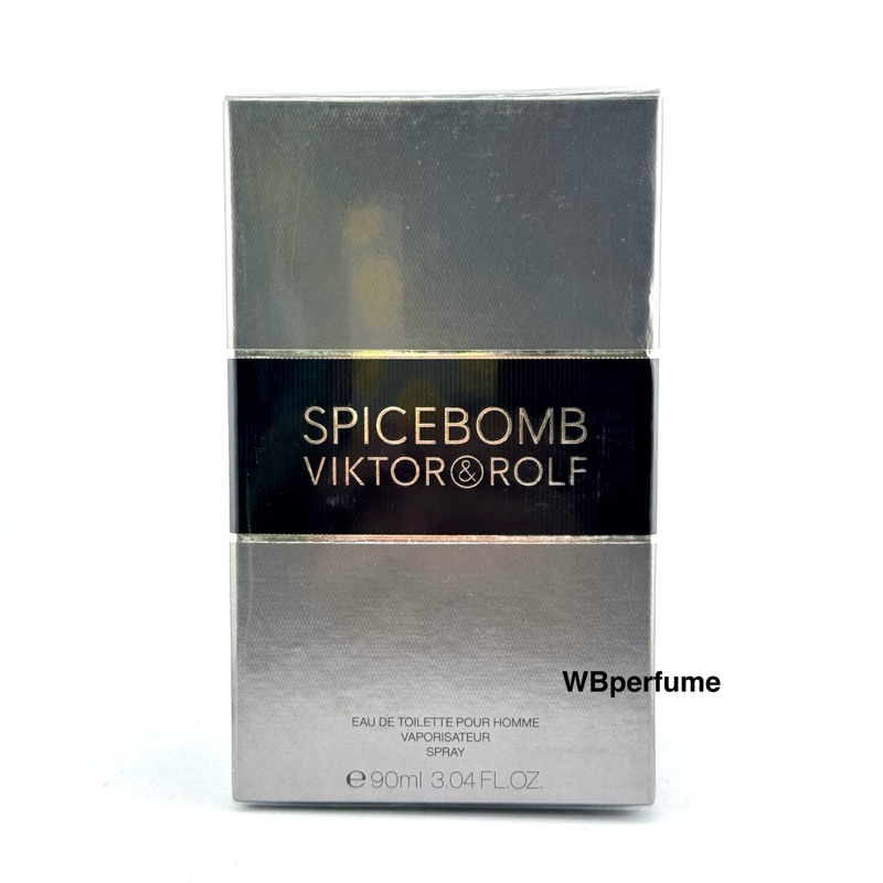น้ำหอม แท้100% VIKTOR&ROLF SPICEBOMB EAU DE TOILETTE 90ML