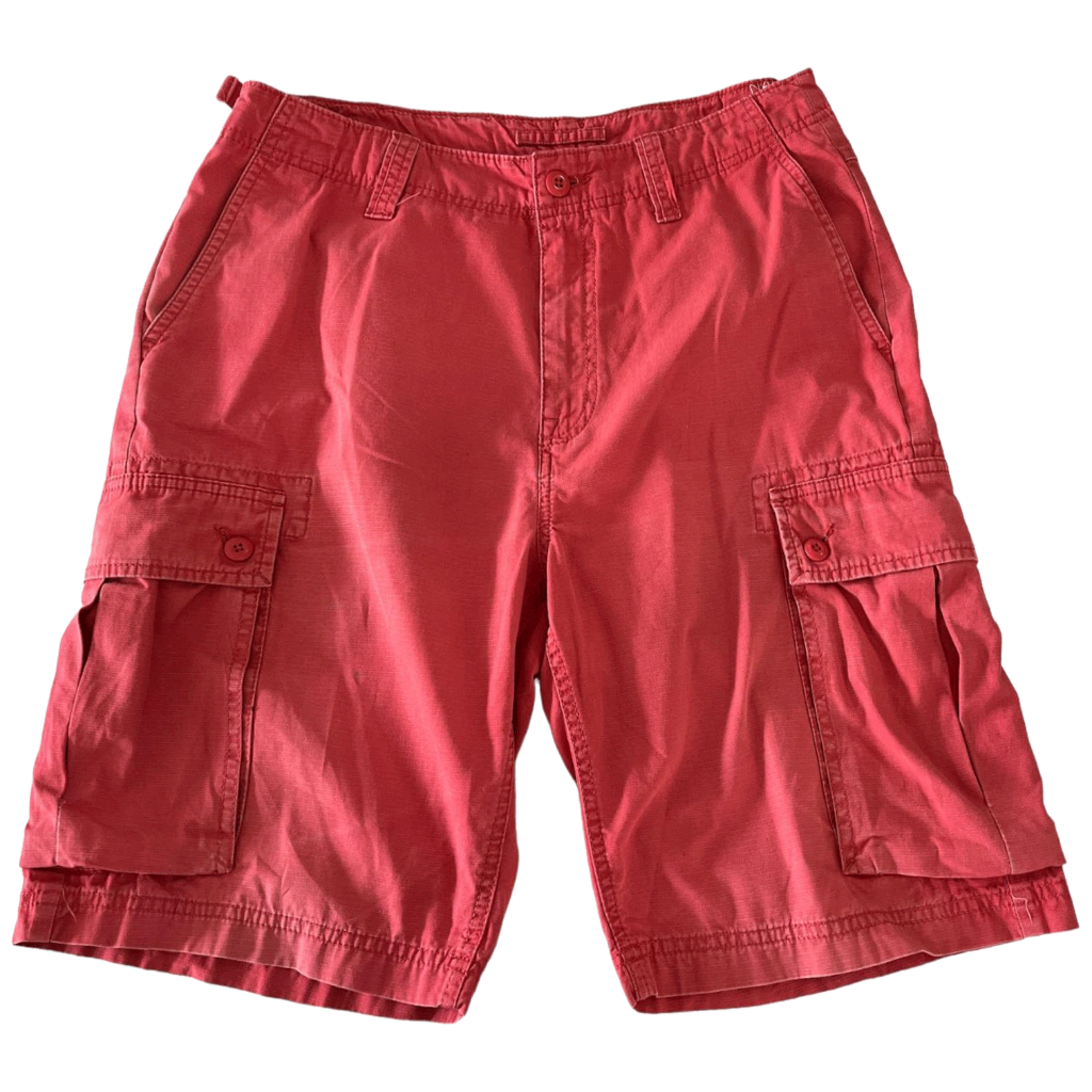 [มือสอง] กางเกงขาสั้น nautica established 1983 Modern fit  สีแดง