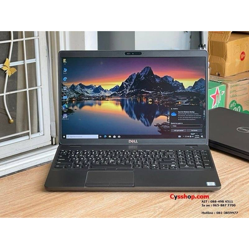 Dell Precision 3541 i7-9750H SSD500GB M 2 RAM16GB NVIDIA Quadro P620 (4GB GDDR5)มือสอง ออกแบบ เขียนแ