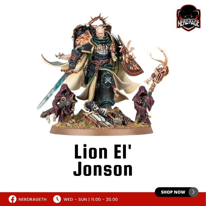 [Games Workshop] [Warhammer 40k] [Space Marines] [Dark Angels] Lion El' Jonson