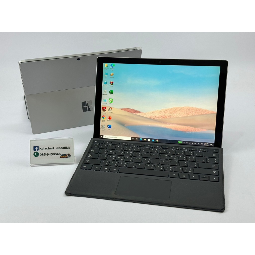 มือสอง โน๊ตบุ๊คกึ่งแท็ปเล็ต Microsoft Surface Pro 5 Core i5-7300U 2.6 GHz RAM 8GB SSD 256 GB