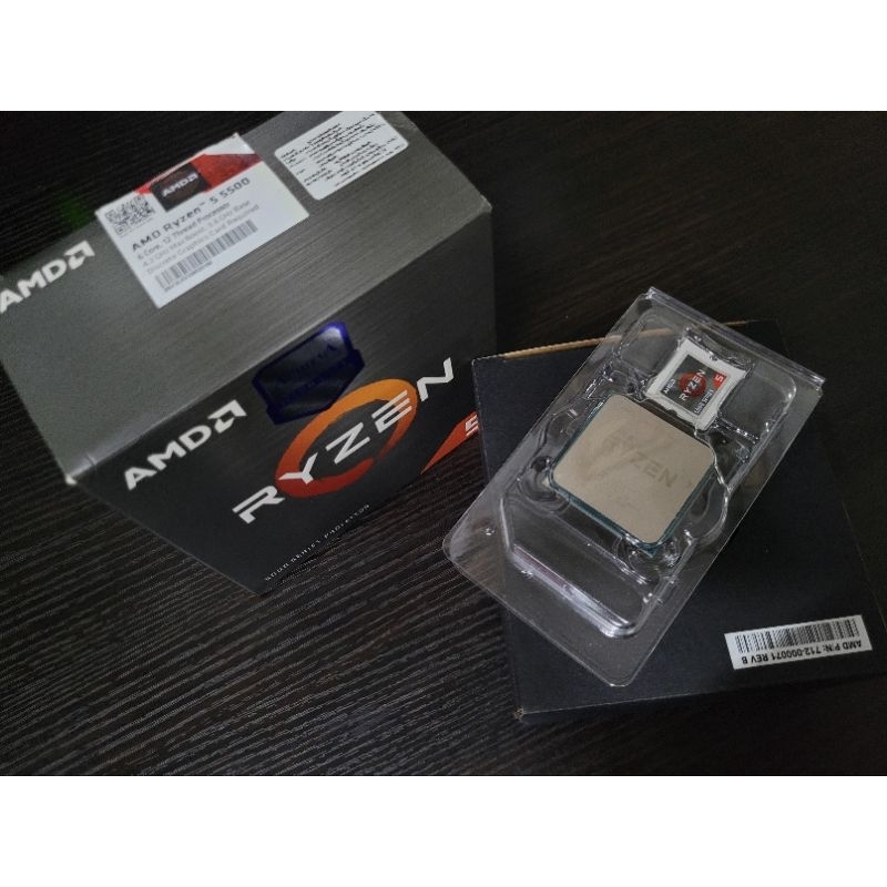 ซีพียู AMD Ryzen 5 5500 มือสองมีประกัน