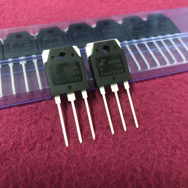 เพาเวอร์ทรานซิสเตอร์ FHA13009 KSE13009L E13009L J13009L 13009 12A 700V NPN Power Transistor FSC TO-3
