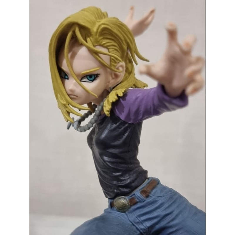 🇹🇭(ของแท้ มือ2 สภาพดี ไม่มีกล่อง) หมายเลข 18 #Android18 Dragon Ball SC #ดราก้อนบอล #Dragonball