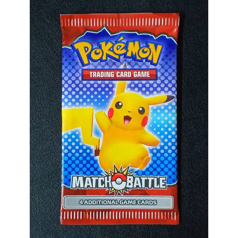 (Sealed Pack) ซองการ์ดโปเกม่อน POKEMON MATCH BATTLE TRADING CARD GAME