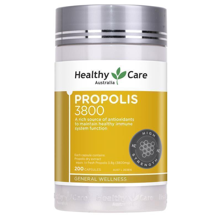 Healthy Care - Propolis 【3800mg】200 Capsules