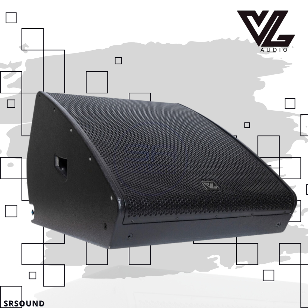 VL-AUDIO VD-15M ตู้ลำโพงมอนิเตอร์ 15 นิ้ว Passive 1,600 วัตต์  VD-15M  VD 15M  (สินค้าใหม่แกะกล่อง ข