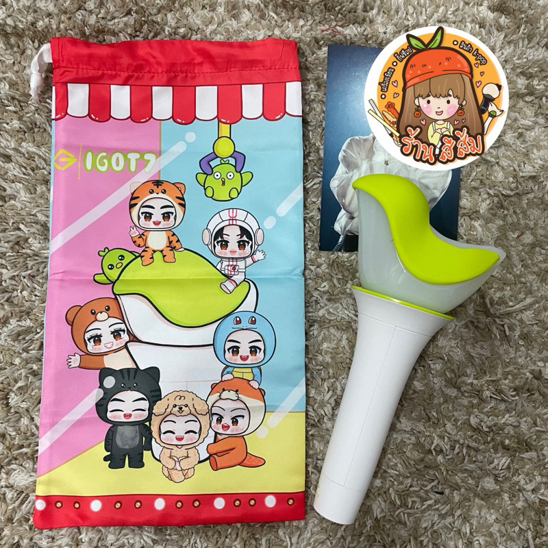 New!! ถุงผ้า หูรูด ใส่ชัคกี้/อากาบง GOT7 เพิ่มลายใหม่ MARK/JAYB/JACKSON/JINYOUNG/YOUNGJAE/BAMBAM/YUGYEOM