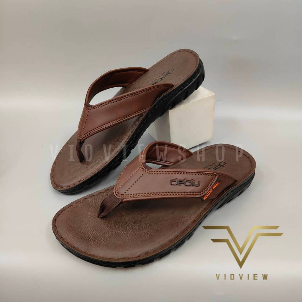 VIDVIEW !!ลดสนั่น!! รองเท้าแตะชาย แบบหูหนีบ เพื่อสุขภาพ Deblu M4727 เบอร์ 39-44 สไตล์แฟชั่น