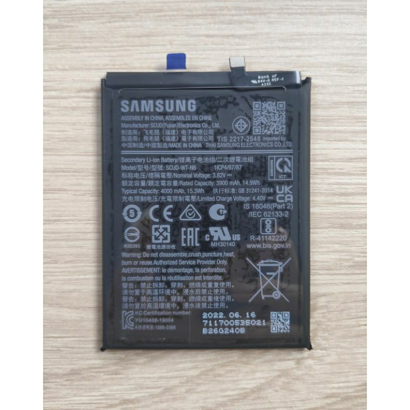 ✨✨ แบตเตอรี่แท้ ใช้สำหรับ Samsung Galaxy A10s / A20s Battery Model SCUD-WT-N6