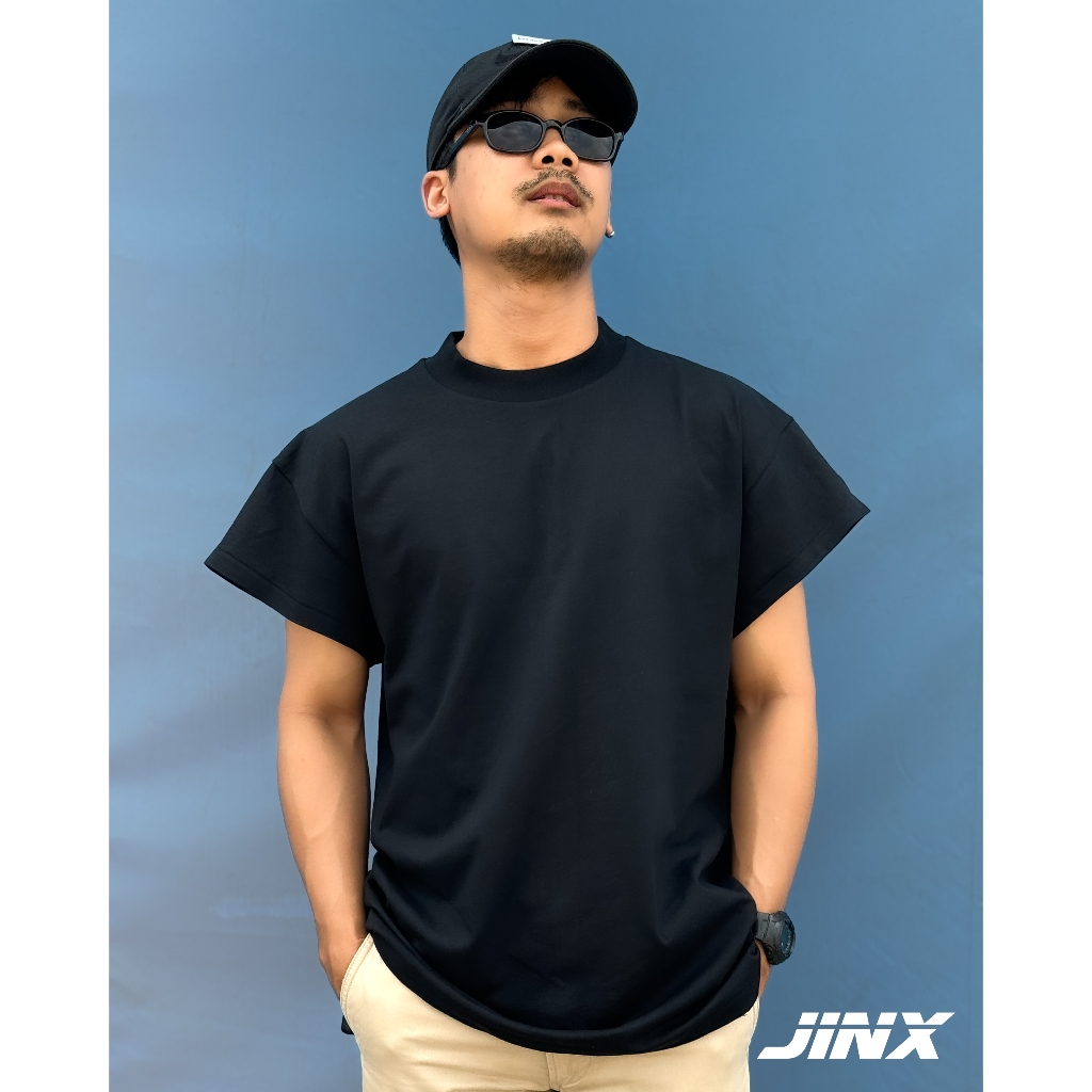 เสื้อแขนตัดฟอกสีเฟด Jinx short sleeves faded t-shirt