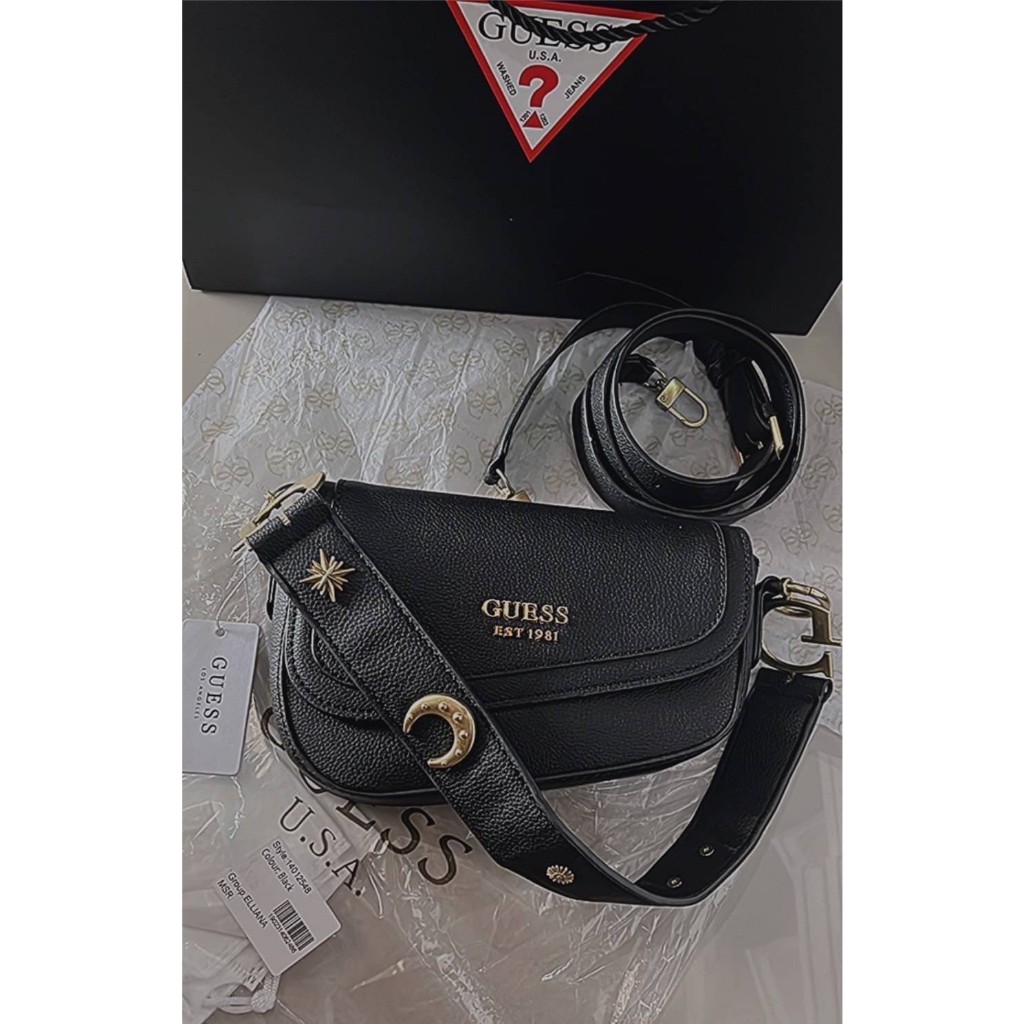 กระเป๋าสะพายผู้หญิง สะพายข้าง สะพายไหล่ เกสส์/Guess ขนาด 8.5นิ้ว