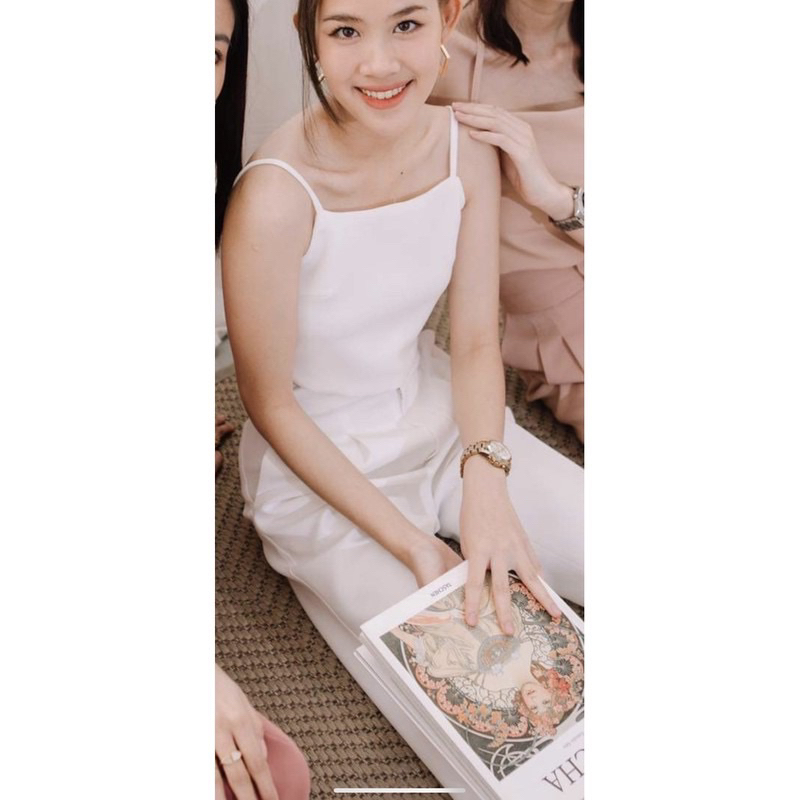 ACHITA TOP sizeS สีขาว ✨new in packค่า