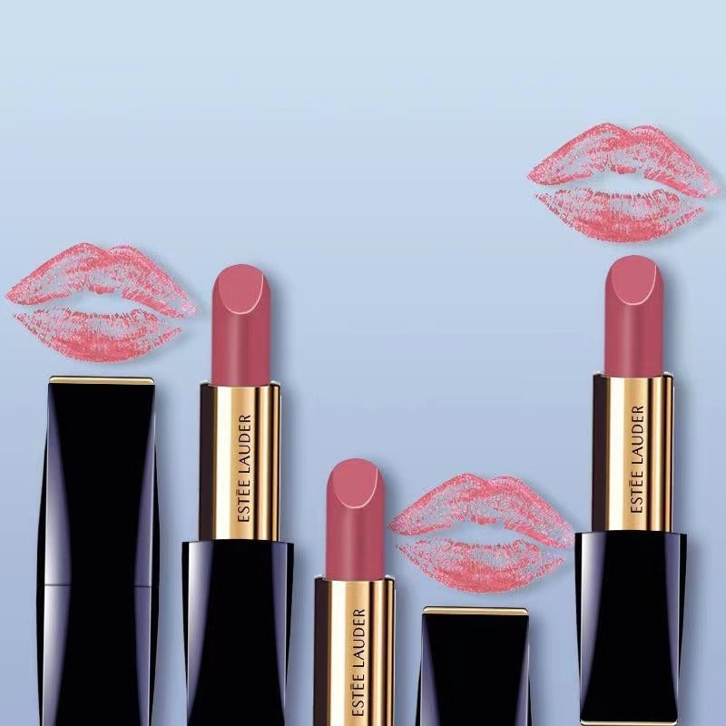 ลิปสติกEstee Lauder Pure Color Envy Matte Sculpting Lipstick หลอดทอง ตัวอย่างลิปสติก333/420 1.3g