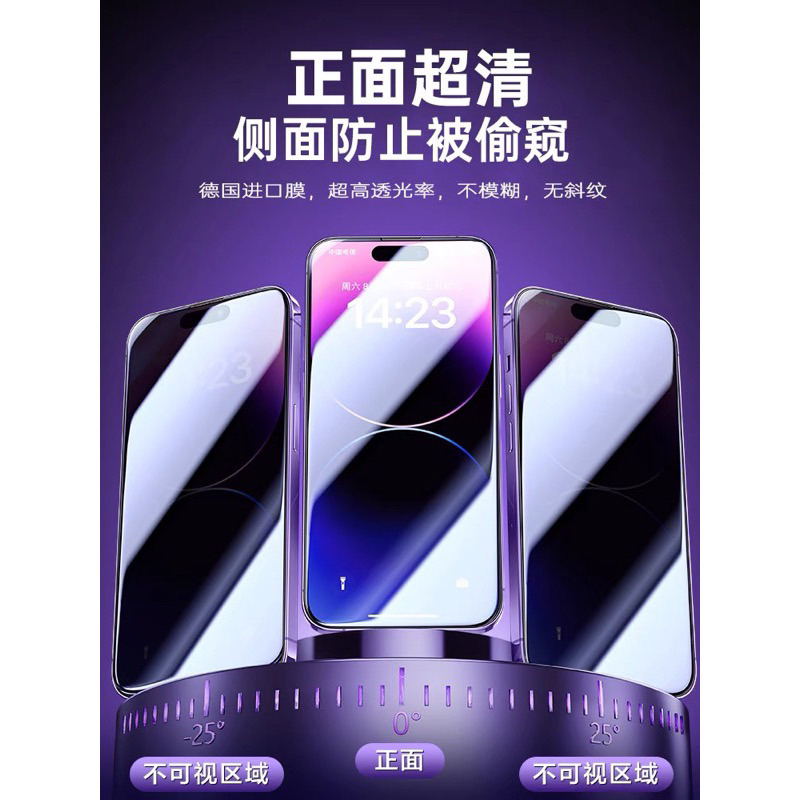 #1 ฟิล์มกันมอง สำหรับ iPhone  11 ฟิล์มกันเสือก ฟิล์ม กันมองข้าง ถูกมาก