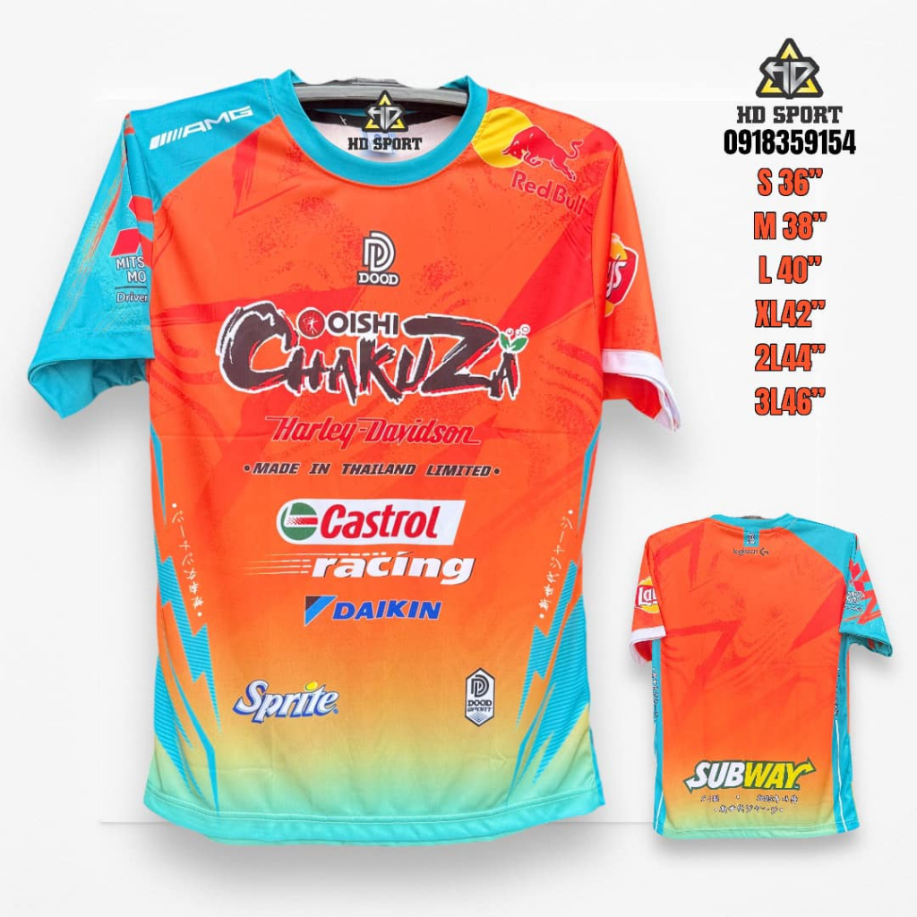 เสื้อ DD-02 โออิชิ ผ้าไมโคร เกรดพรี่เมี่ยม พิมพ์ลายทั้งตัว เนื้อผ้านุ่มลื่นสวมใส่สบาย ระบายความร้อนดี ซักเครื่องได้