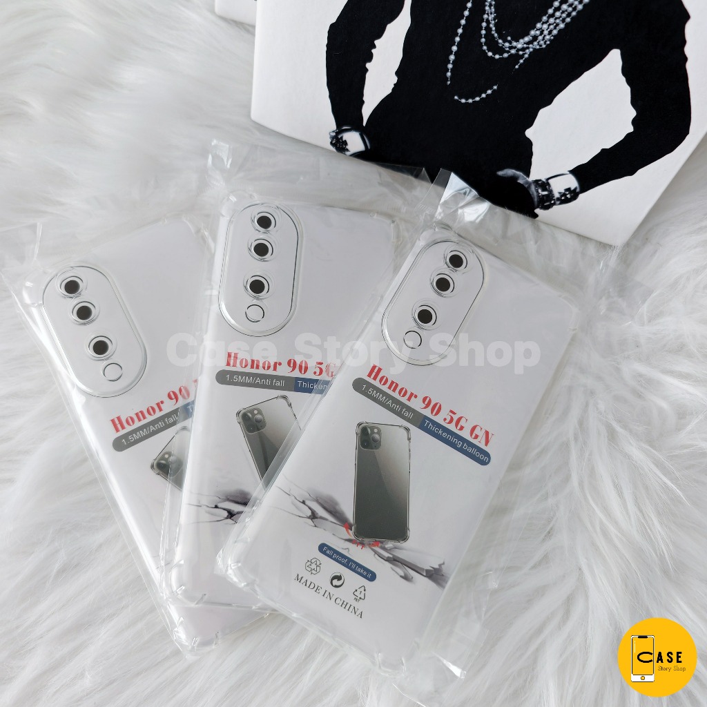 เคส Honor 90 พร้อมส่งจากไทย ซิลิโคนใส คลุมกล้อง กันกระแทก
