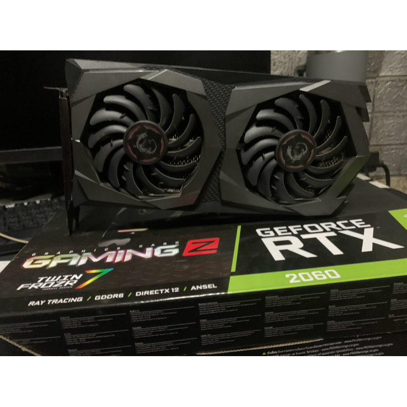 RTX 2060 MSI GAMIN Z มือสอง สภาพดี