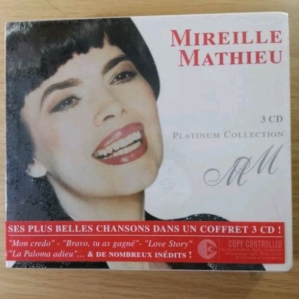 CD  Mireille Mathieu  platinum collection ​ (3Disc)​  Eu (New)​