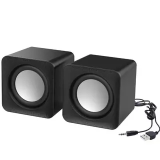 🔥เตรียมส่ง🔥ลำโพงคอม ลําโพงคอมพิวเตอร์ Speakerลําโพงสเตอริโอ ลำโพงตั้งโต๊ะ สําหรับคอมพิวเตอร์และโทรศัพท์มือถือ