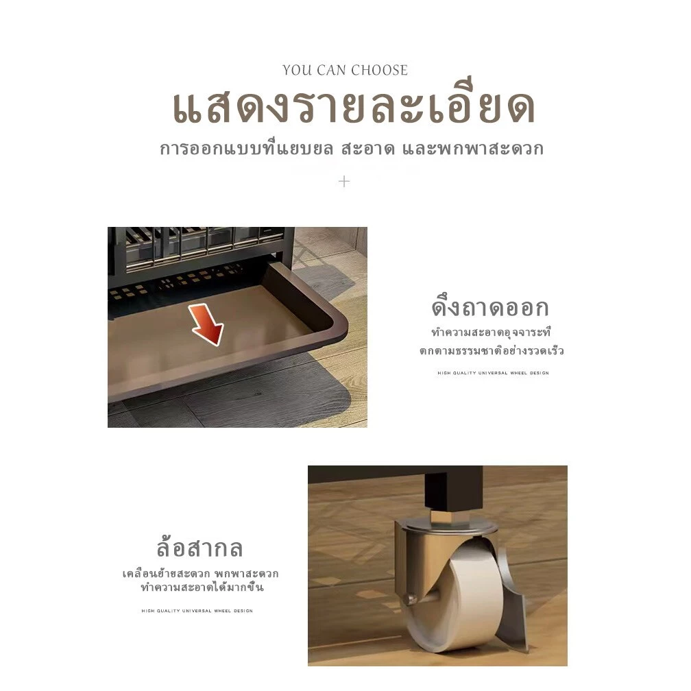 กรงสุนัข กรงสัตว์เลี้ยง สแตนเลส พับได้ thumbnail 8