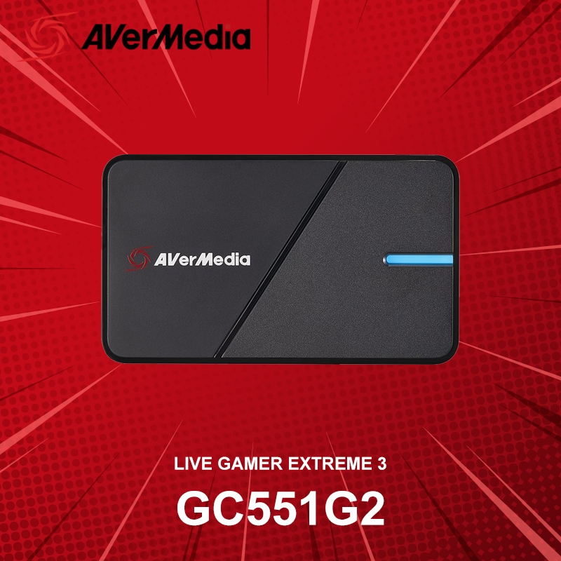 การ์ดแคปเจอร์ Avermedia รุ่น Live Gamer Extreme 3 - GC551G2 ประกันศูนย์ 2 ปี