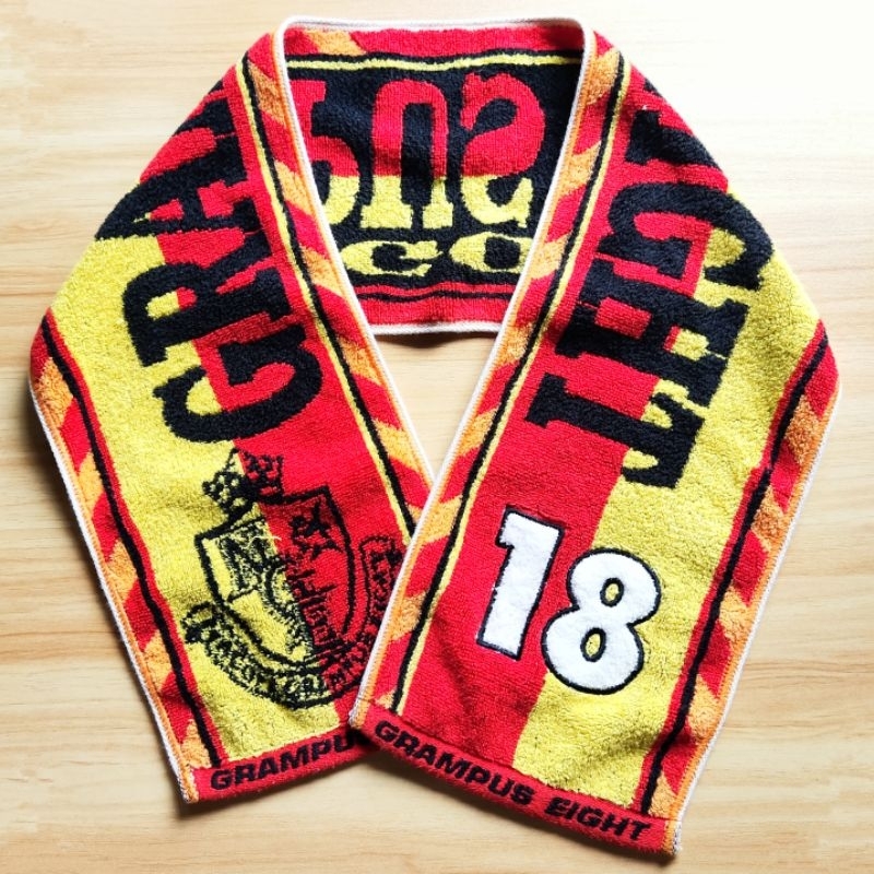 ผ้าพันคอ ฟุตบอลญี่ปุ่น เบอร์ 18 NAGOYA GRAMPUS EIGHT ญี่ปุ่นมือสอง