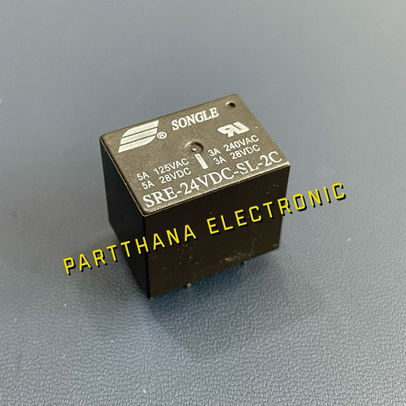 SRE-24VDC-SL-2C RELAY 24VDC 8ขา พร้อมส่งในไทย
