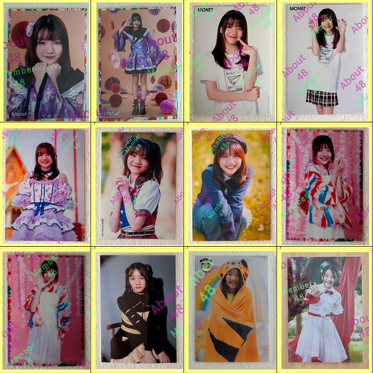 โมเน่ต์ BNK48 (2) รูปปก รูปสุ่ม Matsuri DepartCher สัญญานะ First Rabbit Monet Bnk รุ่น3 (2)