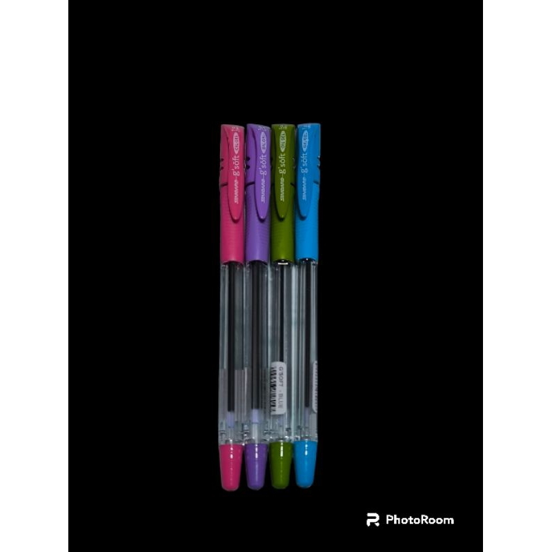 ปากกา g'soft ปากกาลูกลื่นเจลจีซอฟต์ ขนาด 0.5 มม.