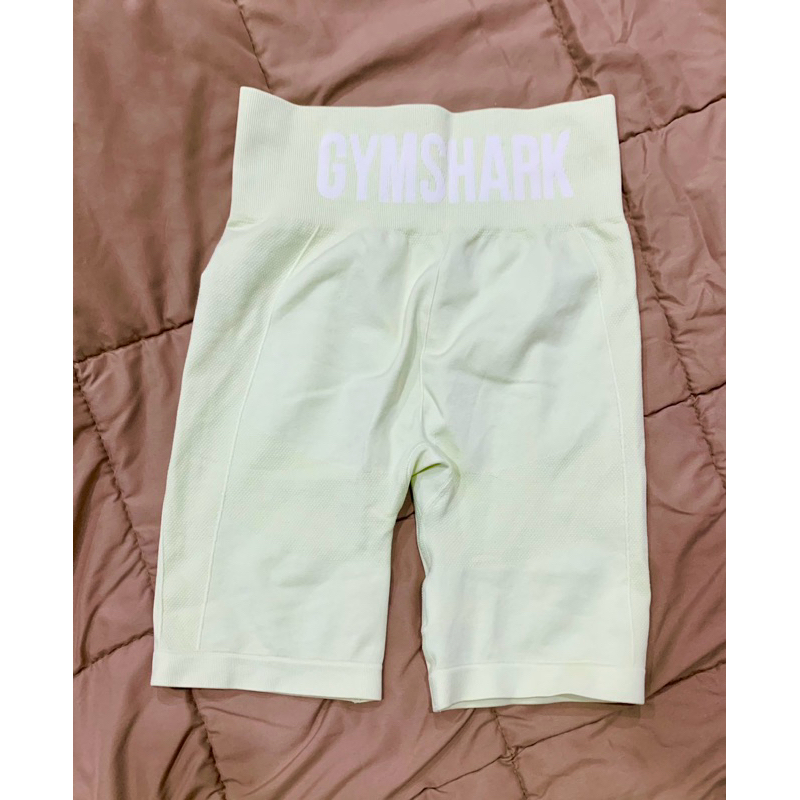 กางเกงออกกำลังกาย GymShark ผู้หญิง แท้💯 รุ่นFLEX CYCLING SHORTS / lime green