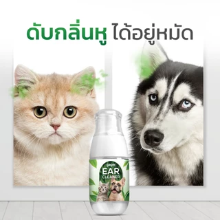Gager (กาเจอร์) โลชั่นเช็ดหูแมว โลชั่นเช็ดหูหมา โลชั่นทำความสะอาดหู ช่วยลดกลิ่น ใช้ได้ทั้งแมวและหมา (50ml.)