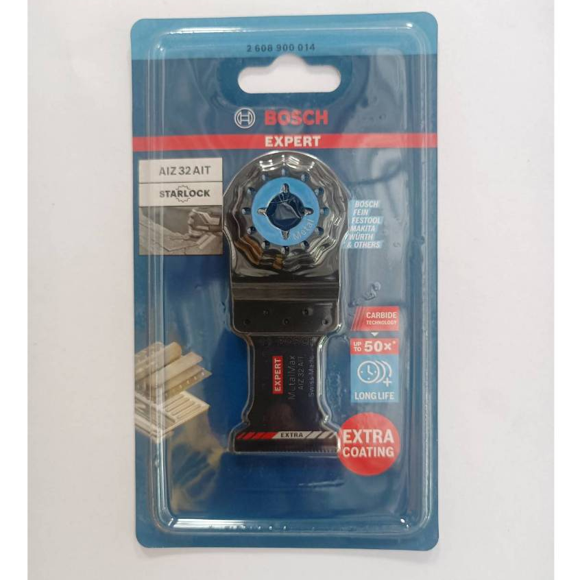 BOSCH ใบมัลติทูล รุ่น AIZ32AIT / 2608900014 มีความทนทานเป็นพิเศษด้วย Carbide Technology ของแท้100% - รูปที่ 2
