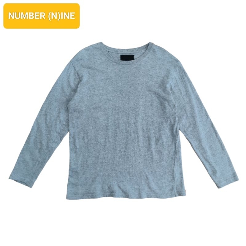 เสื้อยืดแขนยาว    NUMBER (N)INE (M) (ญ)