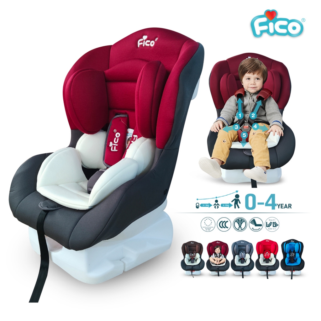 Fico HB-01 คาร์ซีท เหมาะสำหรับเด็กแรกเกิด – 4 ปี
