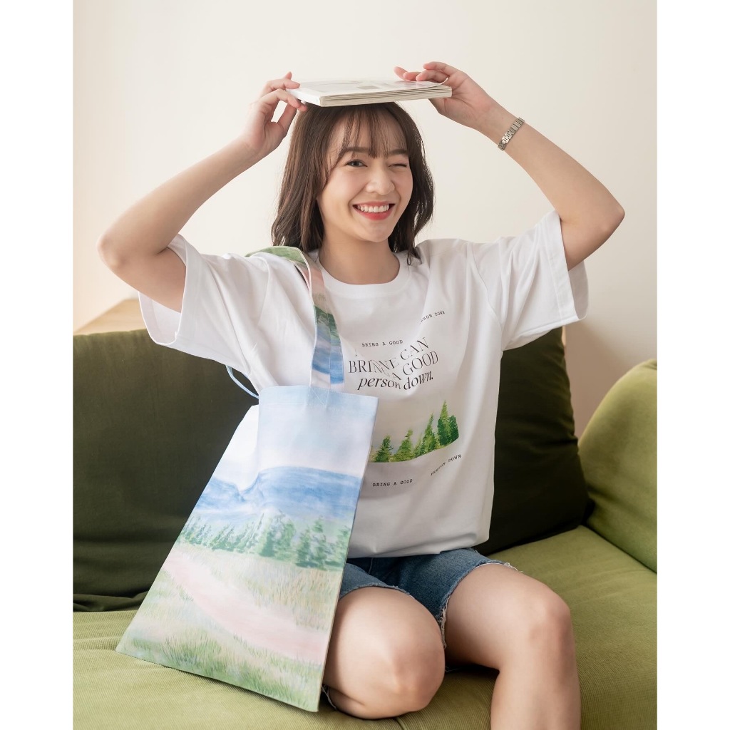 ✨NEW✨Vibes.brandd⌇Charlotte & Sogen tote bag - กระเป๋าผ้าแคนวาส