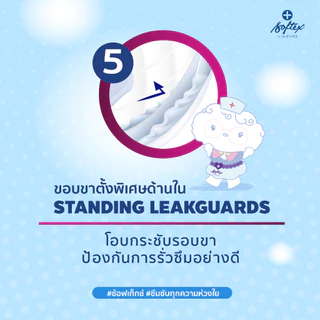 แผ่นรองซับ ซ้อฟเท็กซ์ เบบี้แพด SOFTEX BABYPAD 20 ชิ้น x 4 ห่อ